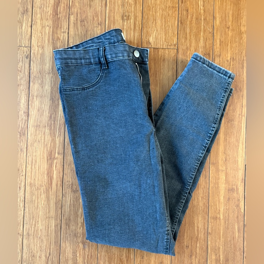 Zara Gray Denim Jeans